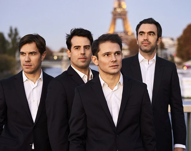 Photo du Quatuor Modigliani ©J érôme Bonnet