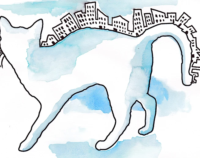 Dessin du Voyage d'Arpège © Hana San Studio