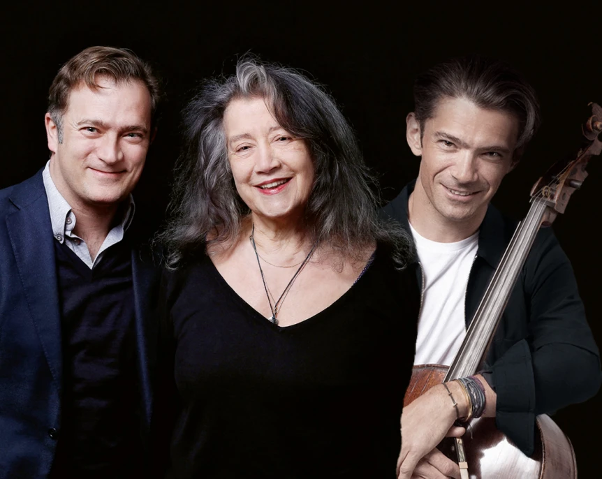 Renaud et Gautier Capuçon, Martha Argerich - DR