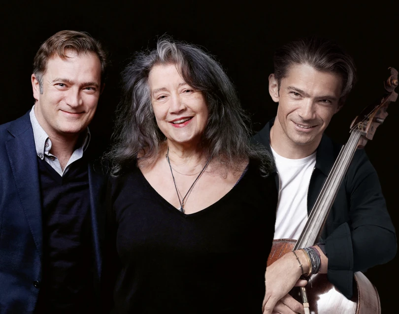 Renaud et Gautier Capuçon, Martha Argerich - DR