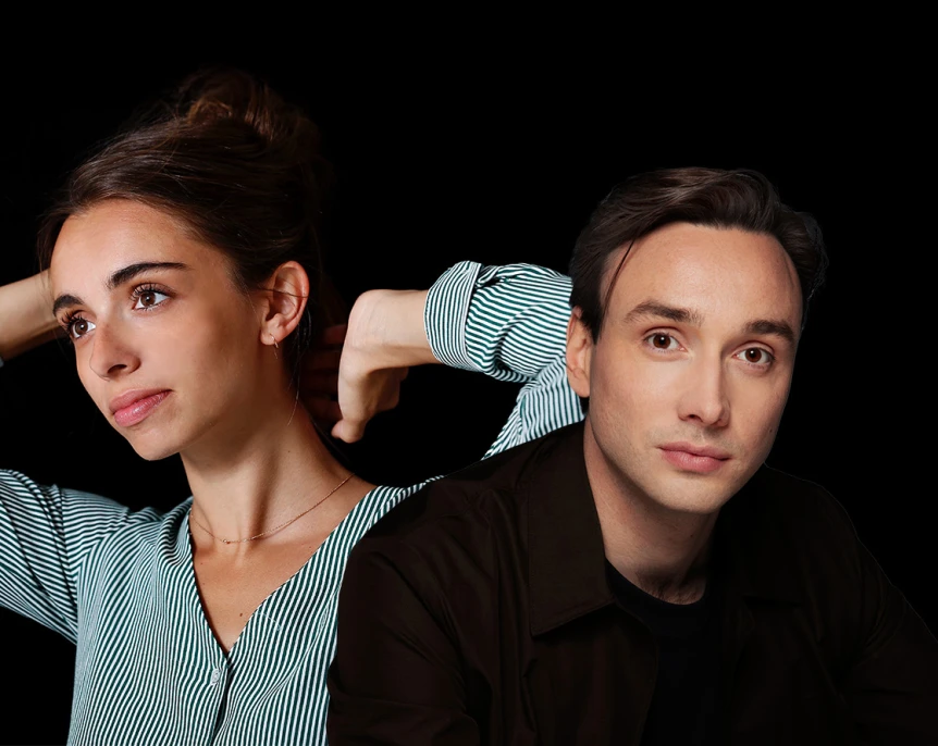 Lea Desandre © Stefan Brion, Huw Montague Rendall © Warner Classics