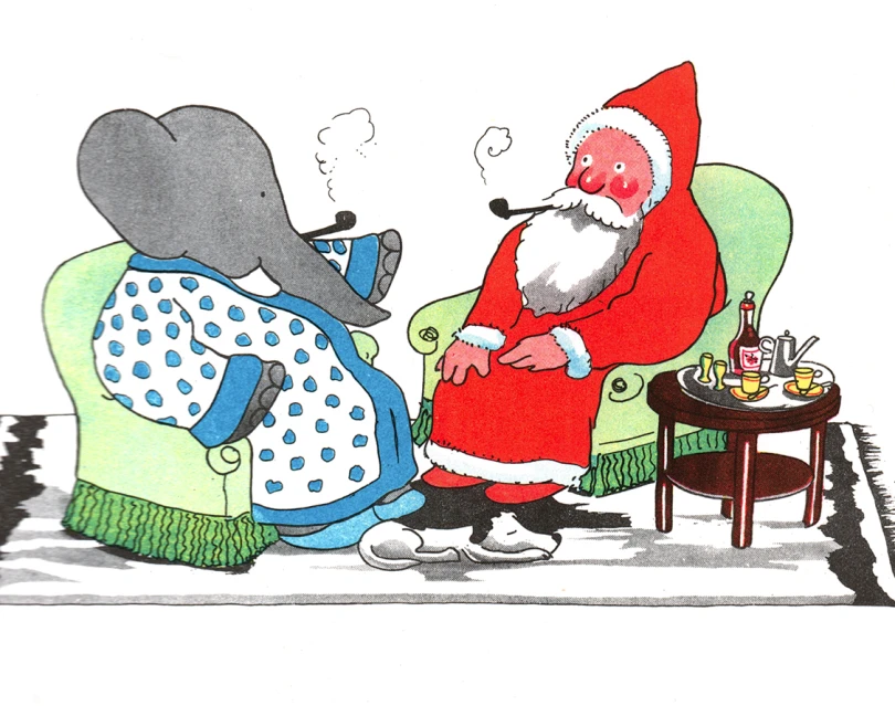 Babar et le Père Noël - Droits réservés